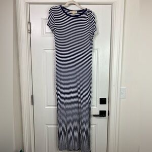 Michael Kors Striped Maxi Dress